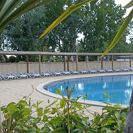 Mobilhome L'Oasis Camping Le Clos Cottet Angles  Eksteriør billede