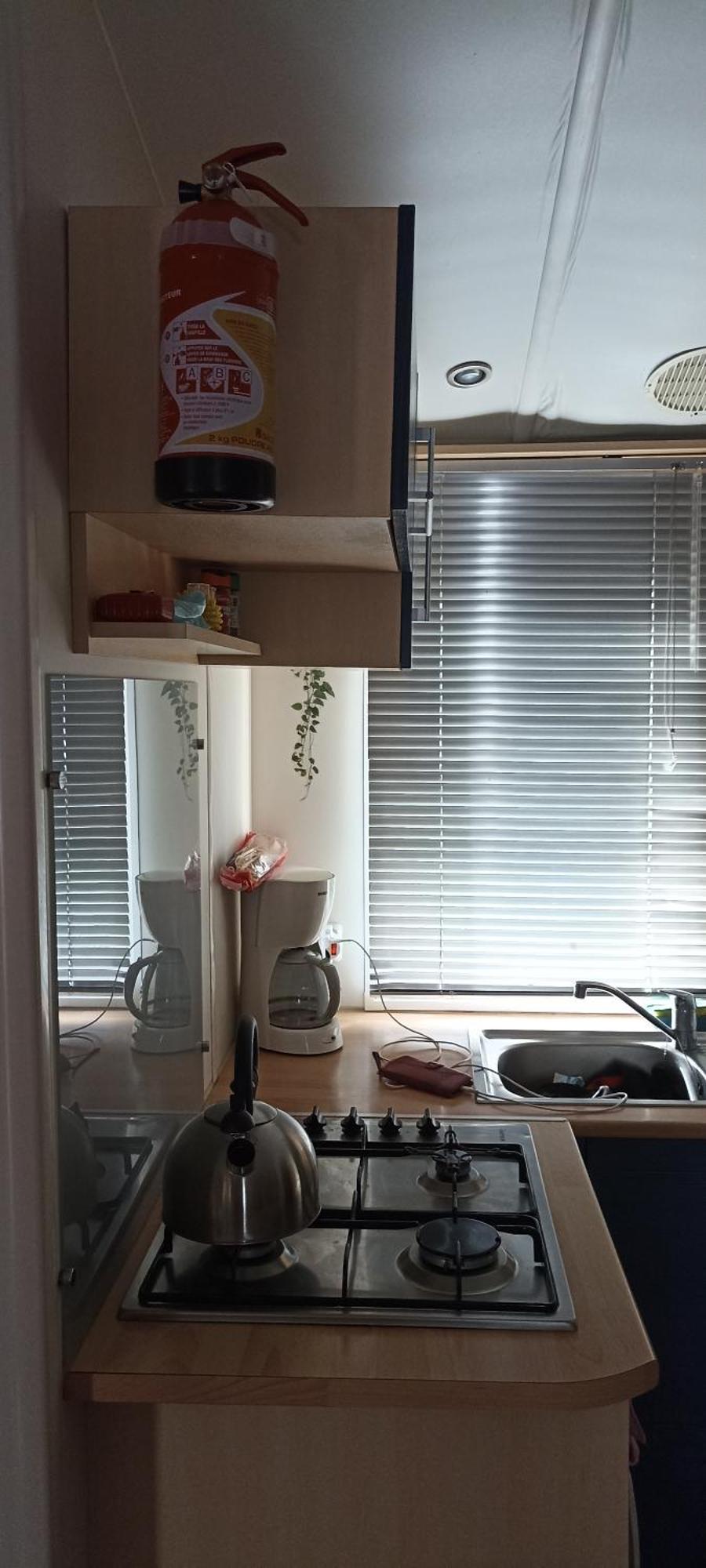 Mobilhome L'Oasis Camping Le Clos Cottet Angles  Eksteriør billede