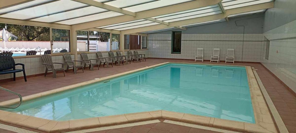 Mobilhome L'Oasis Camping Le Clos Cottet Angles  Eksteriør billede