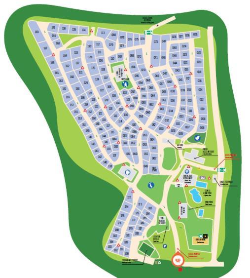 Mobilhome L'Oasis Camping Le Clos Cottet Angles  Eksteriør billede