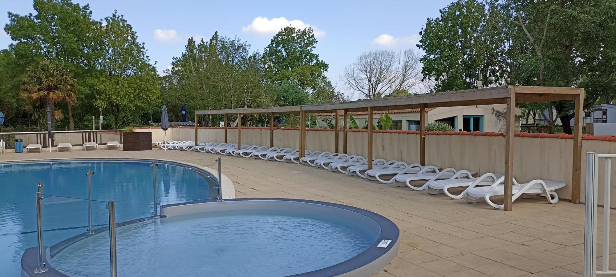 Mobilhome L'Oasis Camping Le Clos Cottet Angles  Eksteriør billede