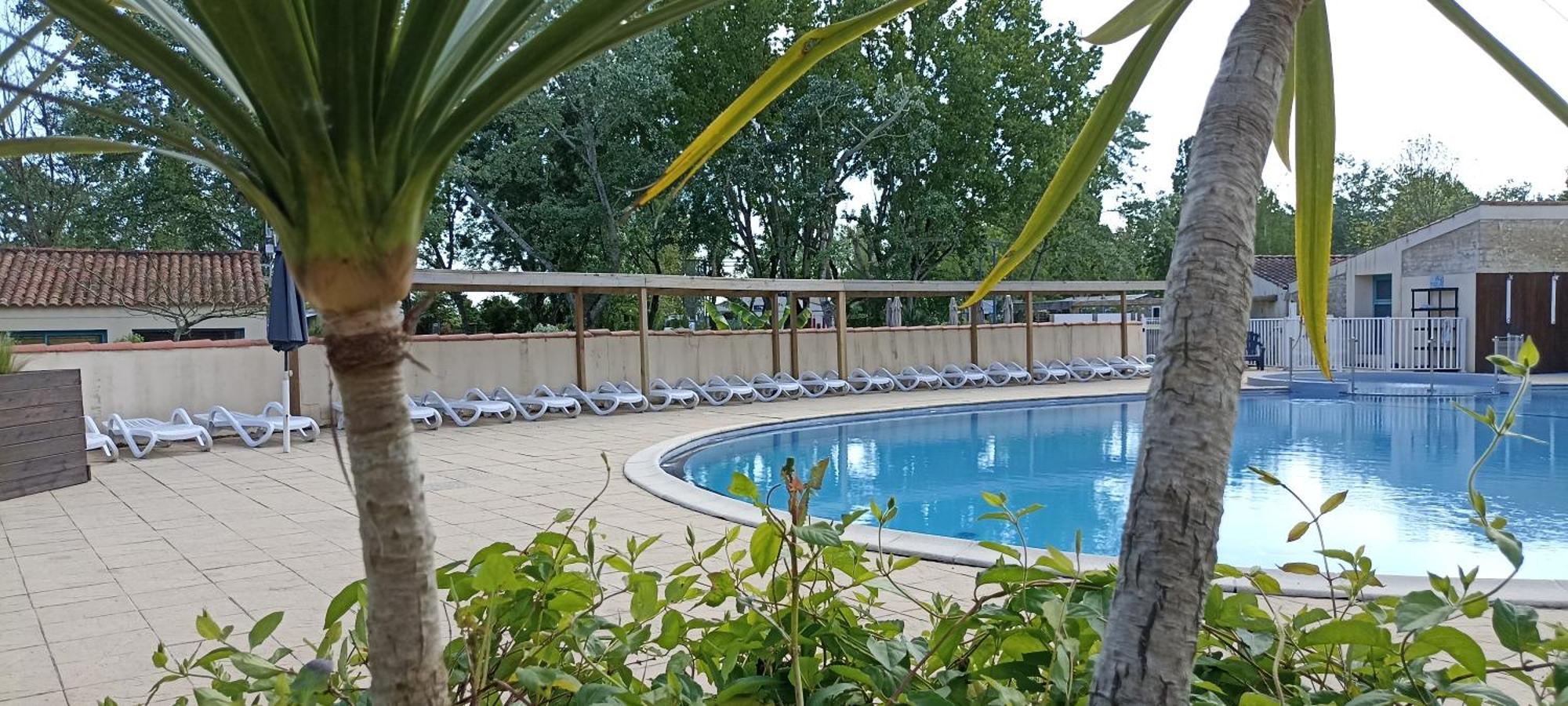 Mobilhome L'Oasis Camping Le Clos Cottet Angles  Eksteriør billede